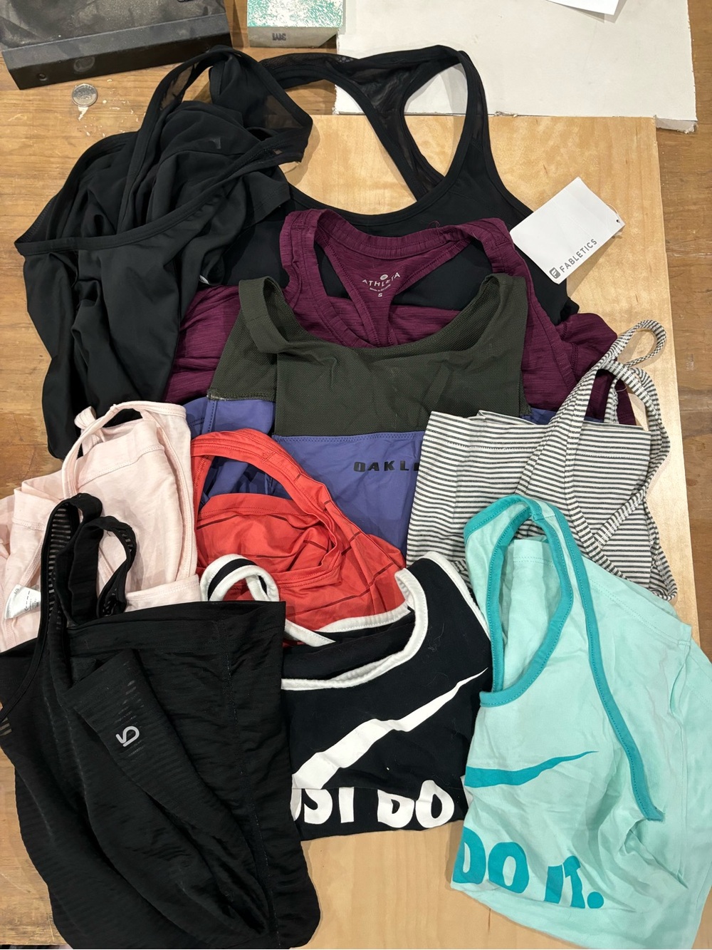 Mixed Women Tops Bundle - Black, Burgundy, Olive, Purple, Teal & More